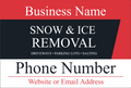 12" x 18" Custom Vehicle Graphics – Magnetic Signs or Laminated Vinyl Decals – Black & Red